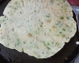 A picture of step 3 of Veg. Semolina Pancake (without onion & garlic).