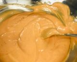 A picture of step 1 of Sriracha dip.