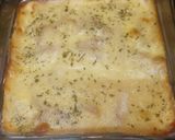 A picture of step 3 of Potato Casserole with Ham and Cheese.