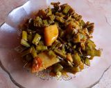 A picture of step 6 of Gawar ki sabji.