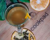 A picture of step 3 of Orange Peel Tea.