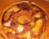 Foto del paso 9 de la receta: Torta invertida de peras y cacao 🍐🖤