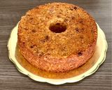 Foto del passaggio 6 della ricetta Ciambellone di Mele con Banana e Noci