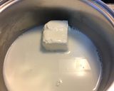 Hình bước làm 3 của món Rau câu Flan cheese.