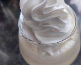 A picture of step 3 of Thandai frappe.