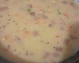 A picture of step 6 of Semolina veggie upma.