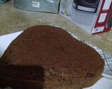 A picture of step 1 of Chocolate glaze cake.