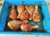 Muslitos de pollo especiados con cuscús en Airfryer o al horno