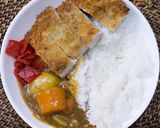 A picture of step 9 of Japanese Katsu Curry - Chicken, Pork & Shrimp.