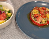 Foto del paso 9 de la receta: Migas de bacalao picantonas con pimiento asado en Air fryer