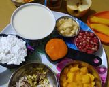A picture of step 1 of Mango Cream Dessert.