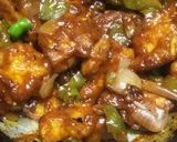 A picture of step 3 of Steam egg chilli.