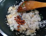 A picture of step 7 of Samak fry rice.