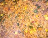 A picture of step 8 of Jollof Rice.