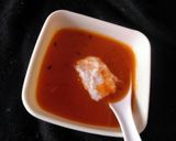 A picture of step 3 of Tomato soup.
