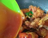 Gambar langkah 5 resipi Ayam Masak Merah.