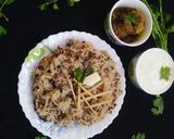 A picture of step 4 of Dal Khichdi.