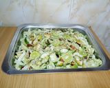 A picture of step 8 of Chinese cabbage salad.