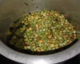 ग्रीन ओनियन आणि तुरीच्या दाण्याची भाजी ( green onion ani turichya danyachi bhaaji recipe in marathi रेसिपी स्टेप 3 फोटो 