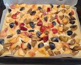 Barackos–szilvás gyümölcsálom recept fázis 4 fotója