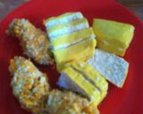 Foto langkah ke 5 dari resep Bento Nasi Minion Tahu Tempe, unik sederhana.