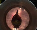 A picture of step 1 of Beetroot pancake with chocolate topping.