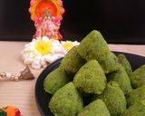 A picture of step 7 of Paan Modak.