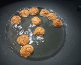 A picture of step 1 of Amaranth Moong Vaaji.