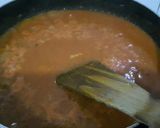 A picture of step 8 of Paneer packets in tomato gravy.