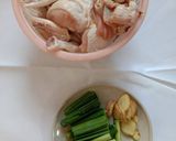 Gambar langkah 1 resipi Vietnam chicken rice.