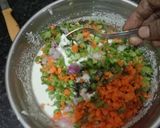 वेज मिक्स रवा अप्पे (vag mix rawa appe recipe in Hindi) रेसिपी चरण 3 फोटो
