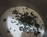 A picture of step 1 of Mint Masala Paneer Pakoda.