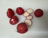 A picture of step 1 of Chrysanthemum Flower Turnip.