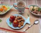 Hình bước làm 5 của món Bữa cơm nhà nhiều màu sắc