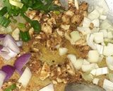 A picture of step 4 of Chicken Pasta.