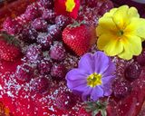 Une image de l'étape 10 de Bavarois à la mousse de framboises et glaçage miroir 😃.