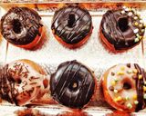 A picture of step 12 of Chocolate Donuts 🍩🍩🍩.