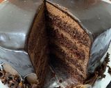 Foto langkah ke 12 dari resep Devil Food Cake.