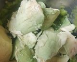 A picture of step 1 of The velvety green smoothie.
