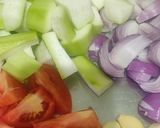 A picture of step 1 of Mix veg soup with Ghiya Noodles.