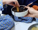 Foto langkah ke 8 dari resep Churros Cocol Coklat.