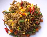Foto langkah ke 5 dari resep Mie Sayur Sehat #dapurwiwin 👩🏻‍🍳.