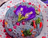 ब्लु पी राइस (Blue Pea Rice) रेसिपी चरण 6 फोटो