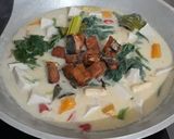 Foto langkah ke 9 dari resep Ikan Asin Telang Santan.
