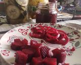 Foto del paso 4 de la receta: Encurtidos veganos: remolacha y cebolla