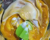 A picture of step 4 of Homemade mango ice cream.