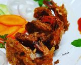 A picture of step 5 of Prawn crispy fritters.