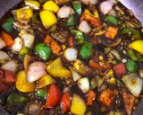 A picture of step 7 of Paneer Babycorn Potato Chilli (Mixed Veg Chilli Starter).