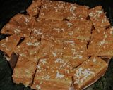 सिंगाड़े के हलवे की बर्फी (singade ke halwe ki barfi recipe in Hindi) रेसिपी चरण 3 फोटो