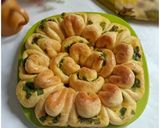 Foto langkah ke 12 dari resep Garlic Flower Bread No Kneed.